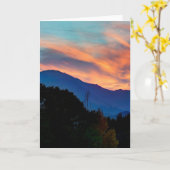 Carte Souvenirs (Fleur jaune)