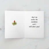 CARTE SOUVENIRS DE NOËL ET AMIS (Intérieur)