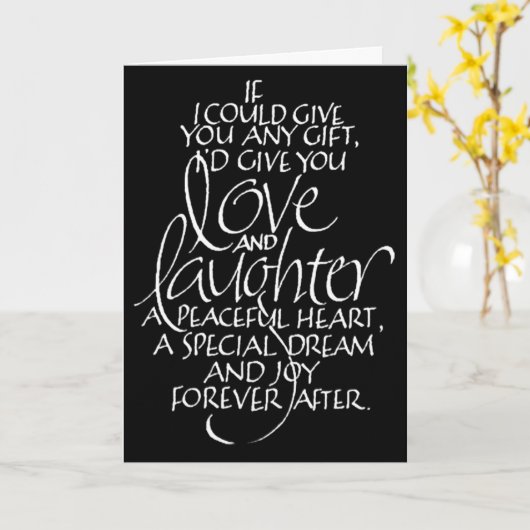 CARTE SOUVENIRS DE NOËL ET AMIS (Fleur jaune)