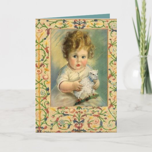 Carte Souvenirs de Pâques doux (Devant)