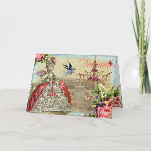 Carte Souvenirs De Versailles (Devant)