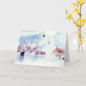 CARTE SOUVENIRS HEUREUX JPEC (Fleur jaune)