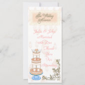 Carte Souvenirs mariages (Devant)