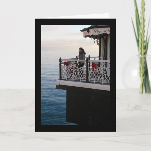 Carte Souvenirs sur la jetée (Devant)
