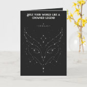 Carte Souverain Stolas né des étoiles (Fleur jaune)