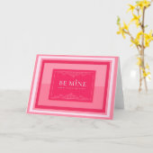 Carte Soyez à moi (Fleur jaune)