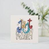 Carte Soyez Audacieux, Sois Toi : Soyez Simplement Toi-M (Debout devant)