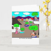 Carte Soyez fécondes et multipliez les plaisirs (Fleur jaune)