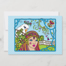 Soyez fort_Ayez Faith_Flat Card 7"x5"