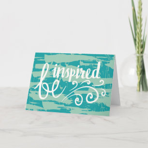 Carte Soyez inspiré