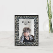 Carte Soyez juste heureux (Devant)