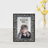 Carte Soyez juste heureux (Fleur jaune)