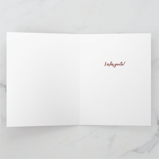 Carte Soyez ma Saint Valentin Cute Chibi Chat Saint Vale (Intérieur)