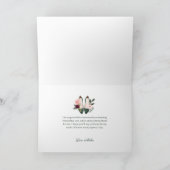 Carte Soyez ma servante d'honneur Watercolor High Heels  (Intérieur)