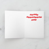 Carte Soyez mes petits écureuils (Intérieur)