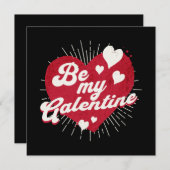 Carte Soyez mon Galentine (Devant / Derrière)