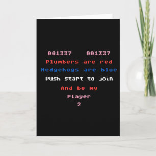 Carte Soyez mon joueur 2