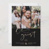 Carte Soyez notre Mariage de collection de scripts de de (Devant)