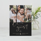 Carte Soyez notre Mariage de collection de scripts de de (Debout devant)