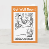 Carte Soyez performant bientôt - Personnalisez le messag (Devant)