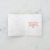 Carte Soyez pour moi (Intérieur)