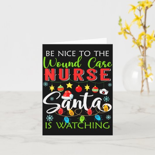 Carte Soyez Sympa Avec L'infirmière De La Cicatrisation (Fleur jaune)