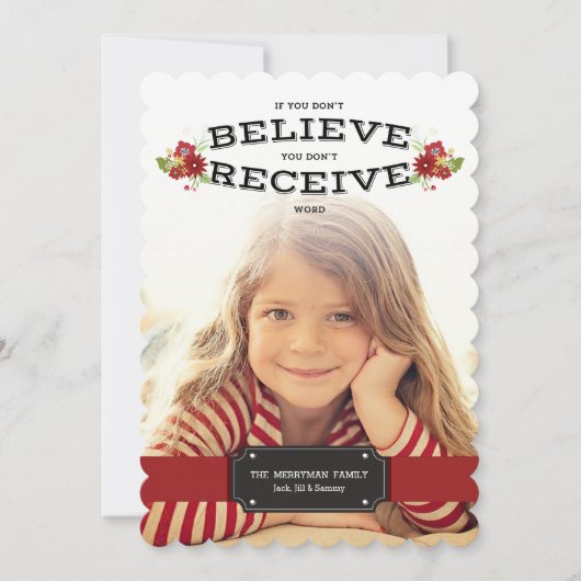 Carte | Soyez un croyant (Devant)