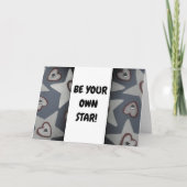 Carte Soyez Votre Propre Étoile ! (Devant)