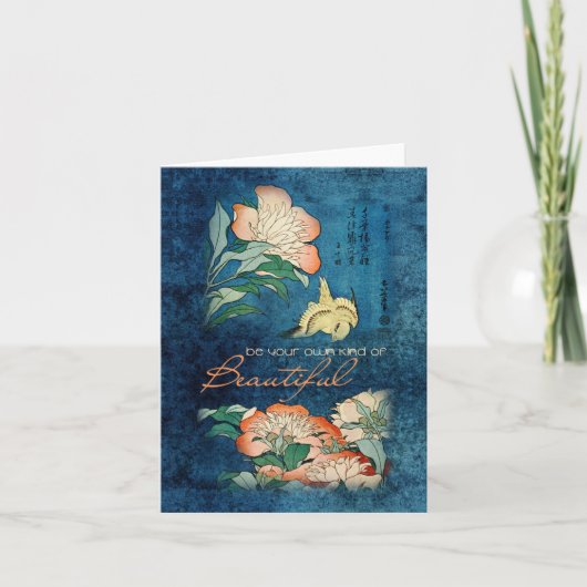 Carte Soyez votre propre genre de beau (Devant)