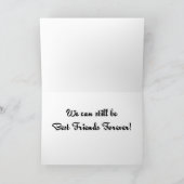 Carte Soyons amis (Intérieur)