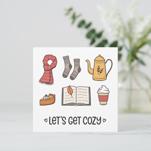 Carte Soyons confortables ! (Debout devant)