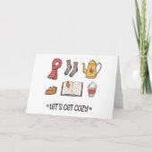 Carte Soyons confortables ! (Devant)