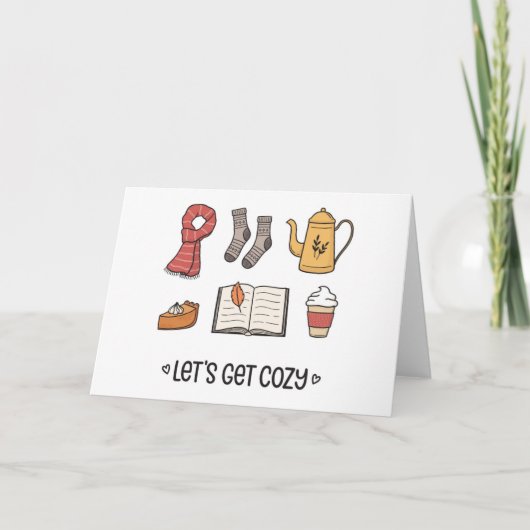 Carte Soyons confortables ! (Devant)