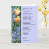 Carte Soyons Toujours Amis... (Fleur jaune)