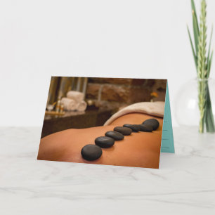 Carte Spa Massage Beauté Traitement Certificat cadeau