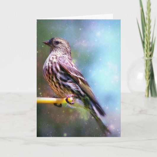 Carte Spacebird, fête des mères (Devant)