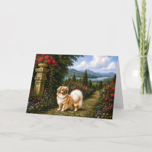 Carte Spaniel Tibétain de la Renaissance
