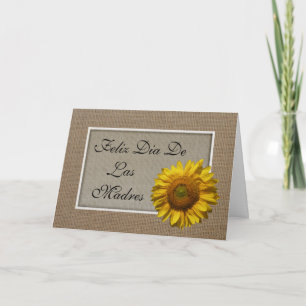 Carte Spanish Mothers Day