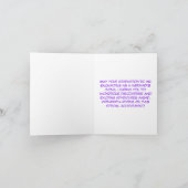 Carte Sparkling Mermaid Lecture Livres Graduation 2e. (Intérieur)