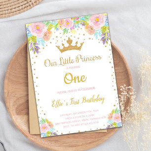 Carte Sparkly Royal Party