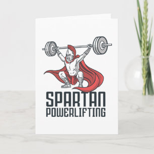 CARTE SPARTAN POWERLIFING