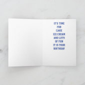 Carte **SPECIAL BIRTHDAY** for "GRANDDAUGHTER" Card (Intérieur)