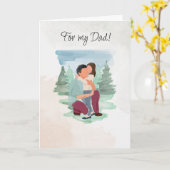Carte Special Father's Day Card from Daughter! (Fleur jaune)