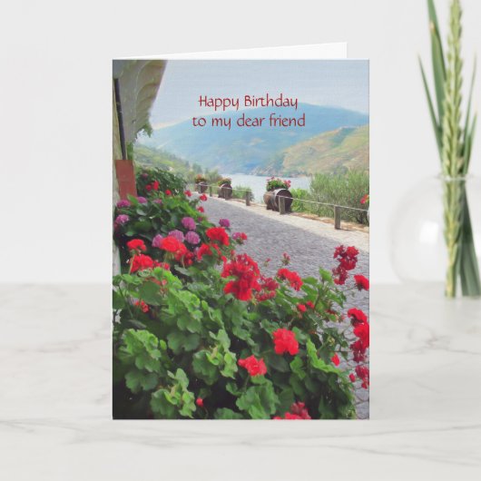 Carte Special Friend a nice Happy Birthday (Devant)