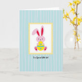 Carte Special Little Girl Card (Fleur jaune)