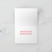 CARTE "SPECIAL TWINS" DE MERRY CHRISTMAS (Intérieur)