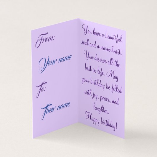 Carte spéciale anniversaire (Inside)