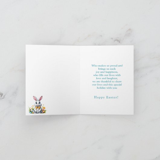 Carte spéciale de Pâques (Intérieur)