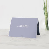 CARTE SPÉCIALE MOM & PÈRE NOËL (Dos)