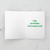 CARTE SPÉCIALE POUR UN **PROFESSEUR** SPÉCIAL À NO (Intérieur)